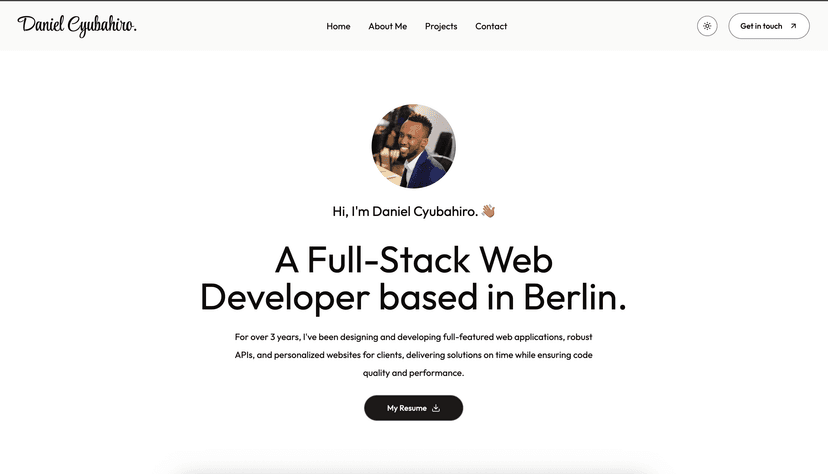 Personal Portfolio